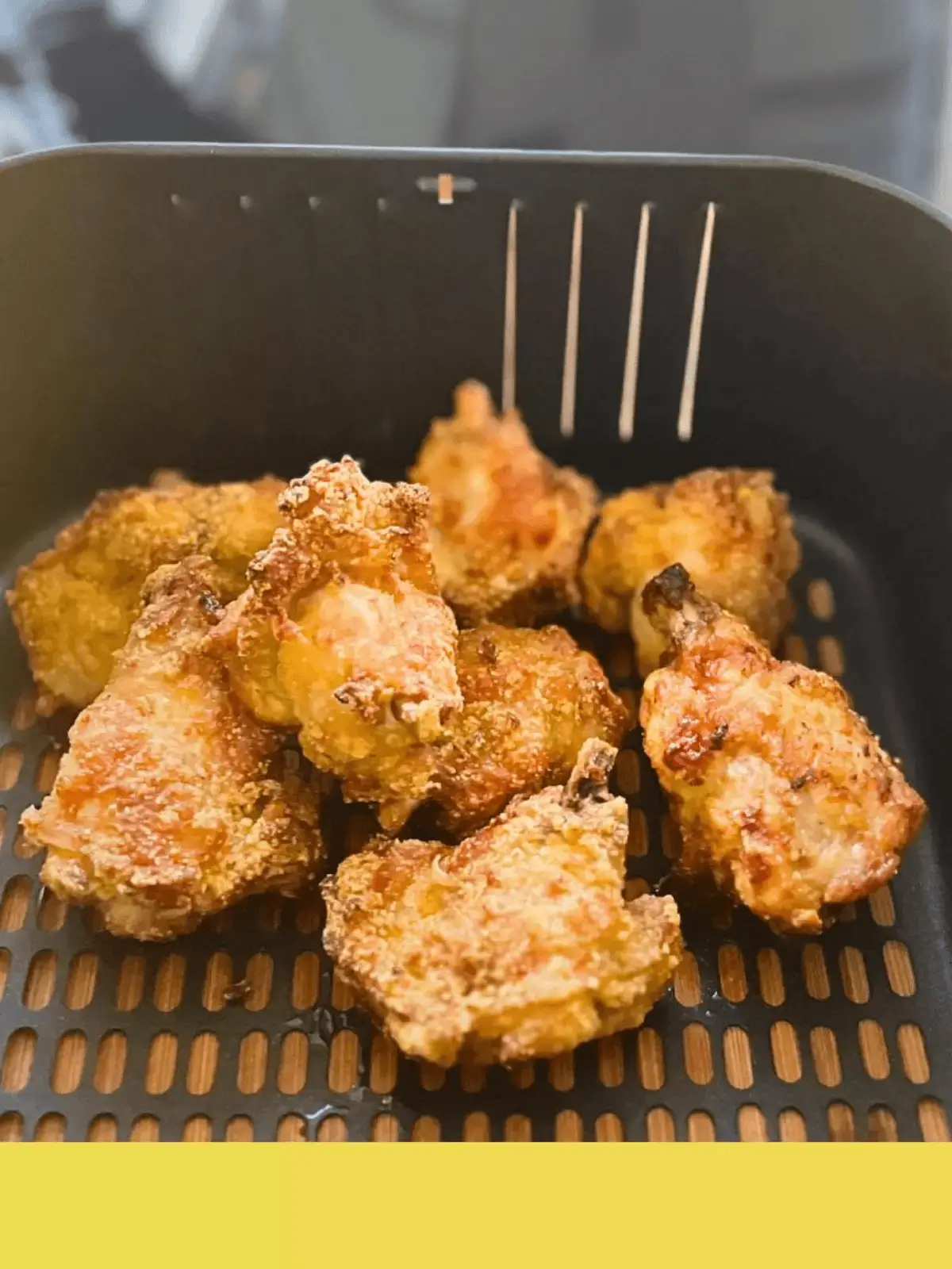 Receita feita na air fryer